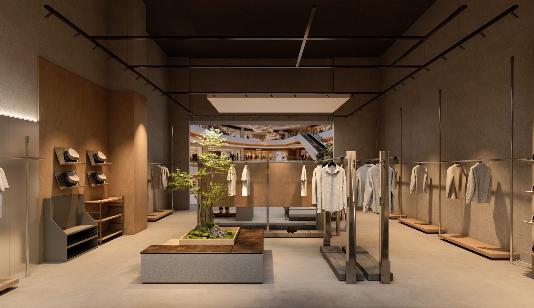 装库 DRONKOO HOMME 店内の様子